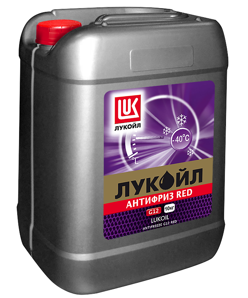 ЛУКОЙЛ АНТИФРИЗ G12 Red 10 кг